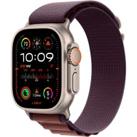 Apple Watch Ultra 2 GPS + Cellular, 49mm Titanium Case with Indigo Alpine Loop